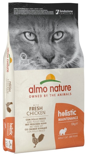 [AL0641] Almo Nature Holistic Kat Chicken&Rice (12 kg.)