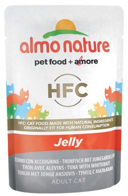 Almo Nature Tonijn en Jonge Ansjovis Jelly