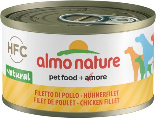 [AL5500] Almo Nature Dog HFC Natural Kipfilet 24 x 95 gr.