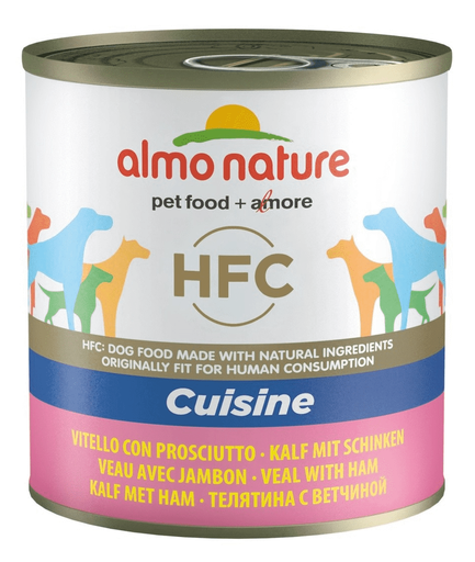 [AL5527] Almo Nature Dog Veal+Ham 12 x 290 gr.