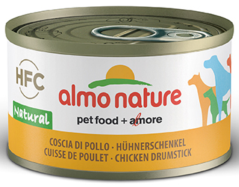 [AL5537] Almo Nature Dog HFC Natural Kippenboutvlees 24 x 95 gr.