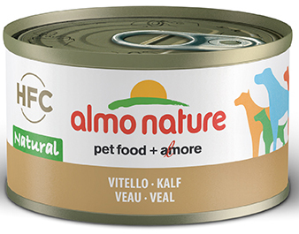 [AL5546] Almo Nature Dog HFC Natural Kalfsvlees 24 x 95 gr.