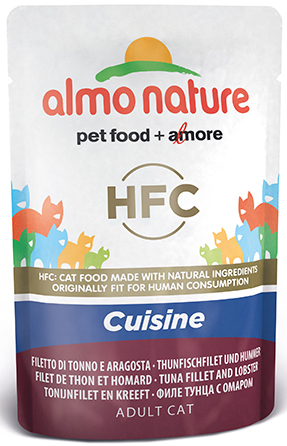 [AL5833] Almo Nature Tonijn en Kreeft (24 x 55 gr.)