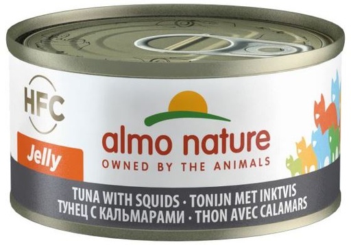 [AL9019] Almo Nature Tonijn met Inktvis (24 x 70 gr.)