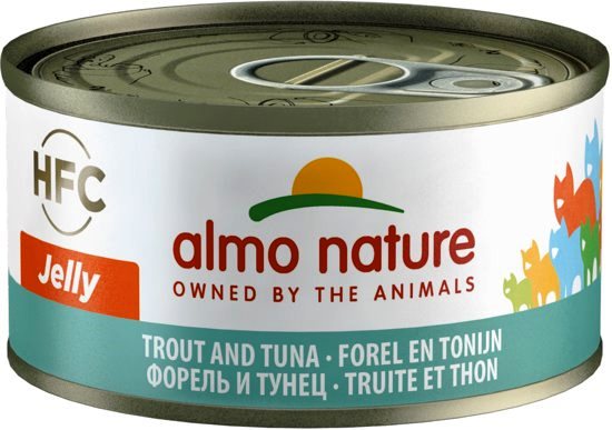 Almo Nature Tonijn met Forel 24 x 70 gr.