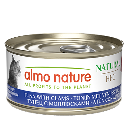 Almo Nature Tonijn met Venusschelpen 24 x 70 gr.