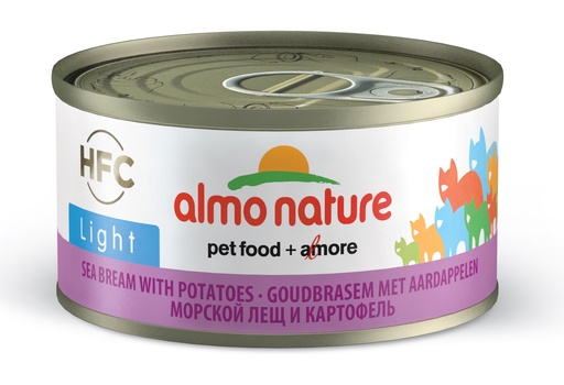 [AL9416H] Almo Nature Zeebrasem met Aardappelen 24 x 70 gr.