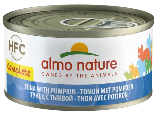 [AL9433H] Almo Nature Tonijn met Pompoen Graanvrij 24 x 70 gr.