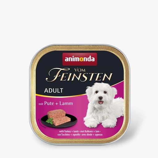 [AM82611] Feinsten Dog Adult Kalk+Lam (22 x 150 gr.)