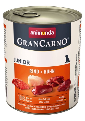[AM82769] Grancarno Junior Rund+kip 6 x 800 gr.