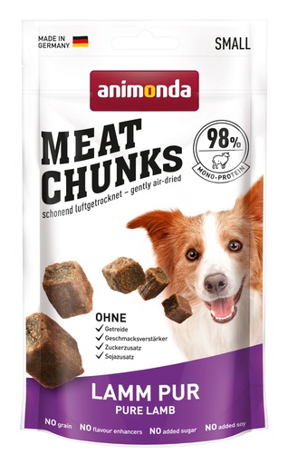 [AM82929] Meat Chunks Pure Lamb 8 x 60 gr.