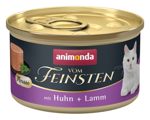 [AM83034] Feinsten Cat Can Adult Kip/Lam 12 x 85 gr.