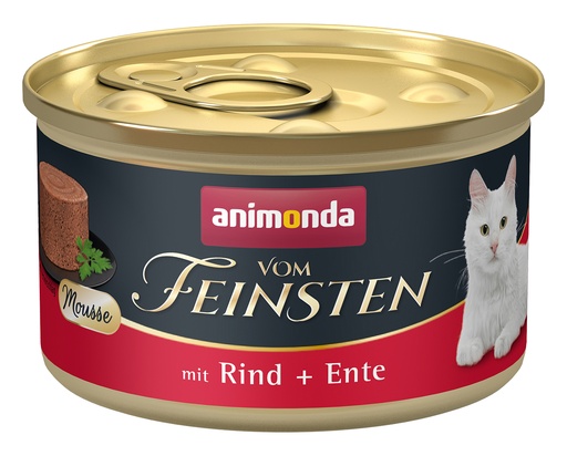 [AM83035] Feinsten Cat Can Adult Rund/Eend (12 x 85 gr.)