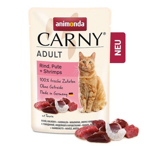 [AM83079] Carny Pouch Rund/Kalkoen/Garnalen (12 x 85 gr.)