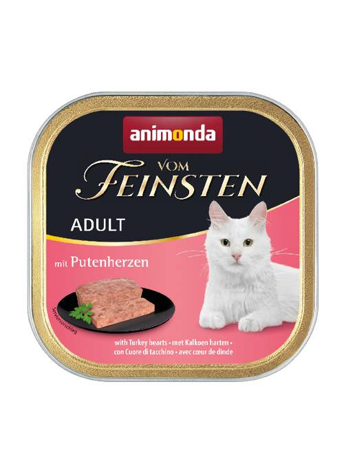 Feinsten Cat Adult Kalkoenhart 32 x 100 gr.
