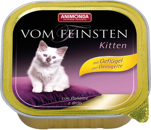 [AM83221] Feinsten Cat Kitten Gevogelte (32 x 100 gr.)