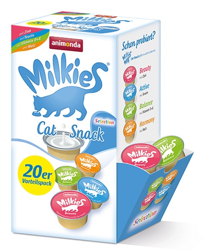 [AM83235] Milkies Display Selection 4 x 20 st.
