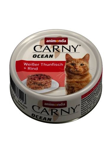[AM83322] Carny Ocean Witte Tonijn/Rund 12 x 80 gr.