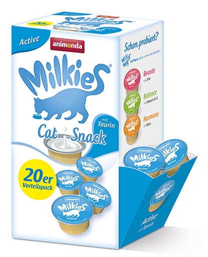 [AM83529] Milkies Display Active 4 x 20 st.