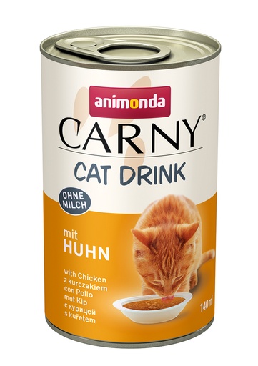[AM83591] Carny Cat Drink Chicken 24 x 140 ml.