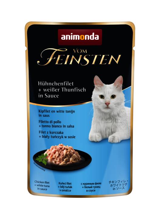Feinsten Pouch Kipfilet+Tonijn 18 x 50 gr.