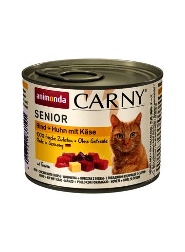 Carny Senior Rund/Kip/Kaas 6 x 200 gr.
