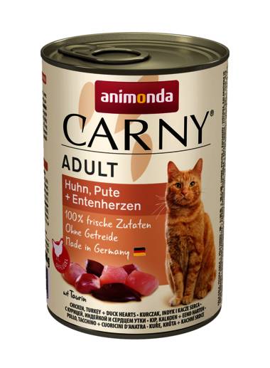 Carny Kip/Kalkoen/Eendenhart 6 x 400 gr.