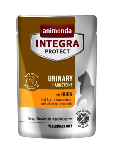 [AM86630] Integra Cat Pouch Urinary Struvit Chicken 24 x 85 gr.