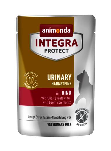 Integra Cat Pouch Urinary Struvit Beef 24 x 85 gr.