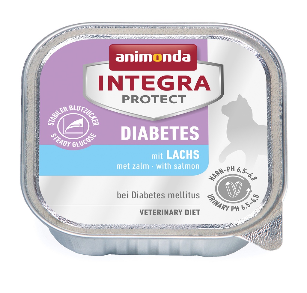 Integra Cat Diabetes Salmon 16 x 100 gr.