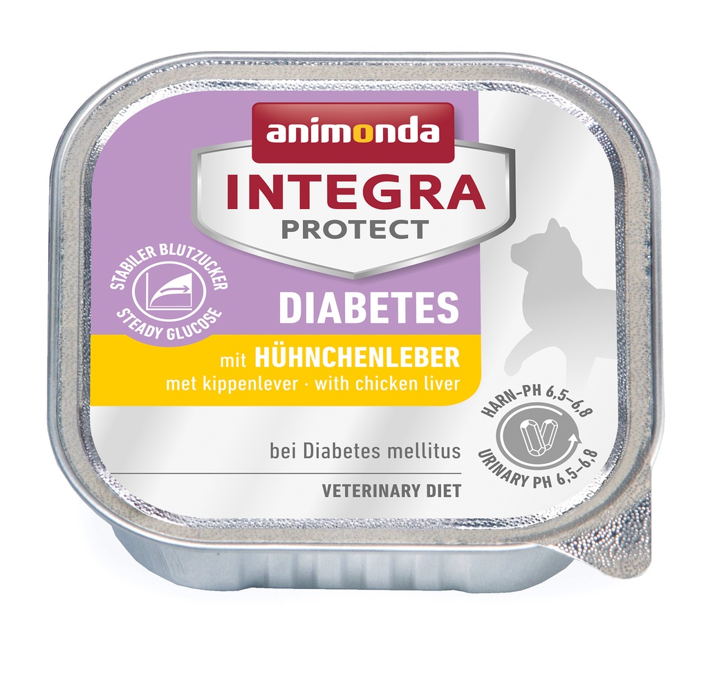Integra Cat Diabetes Chickenliver 16 x 100 gr.