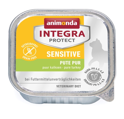 [AM86695] Integra Cat Sensitive Pure Turkey 16 x 100 gr.