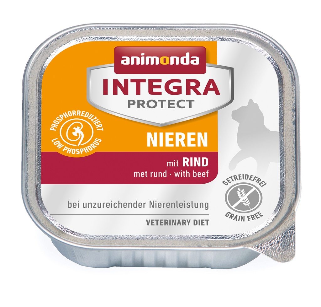 Integra Cat Nieren Beef 16 x 100 gr.