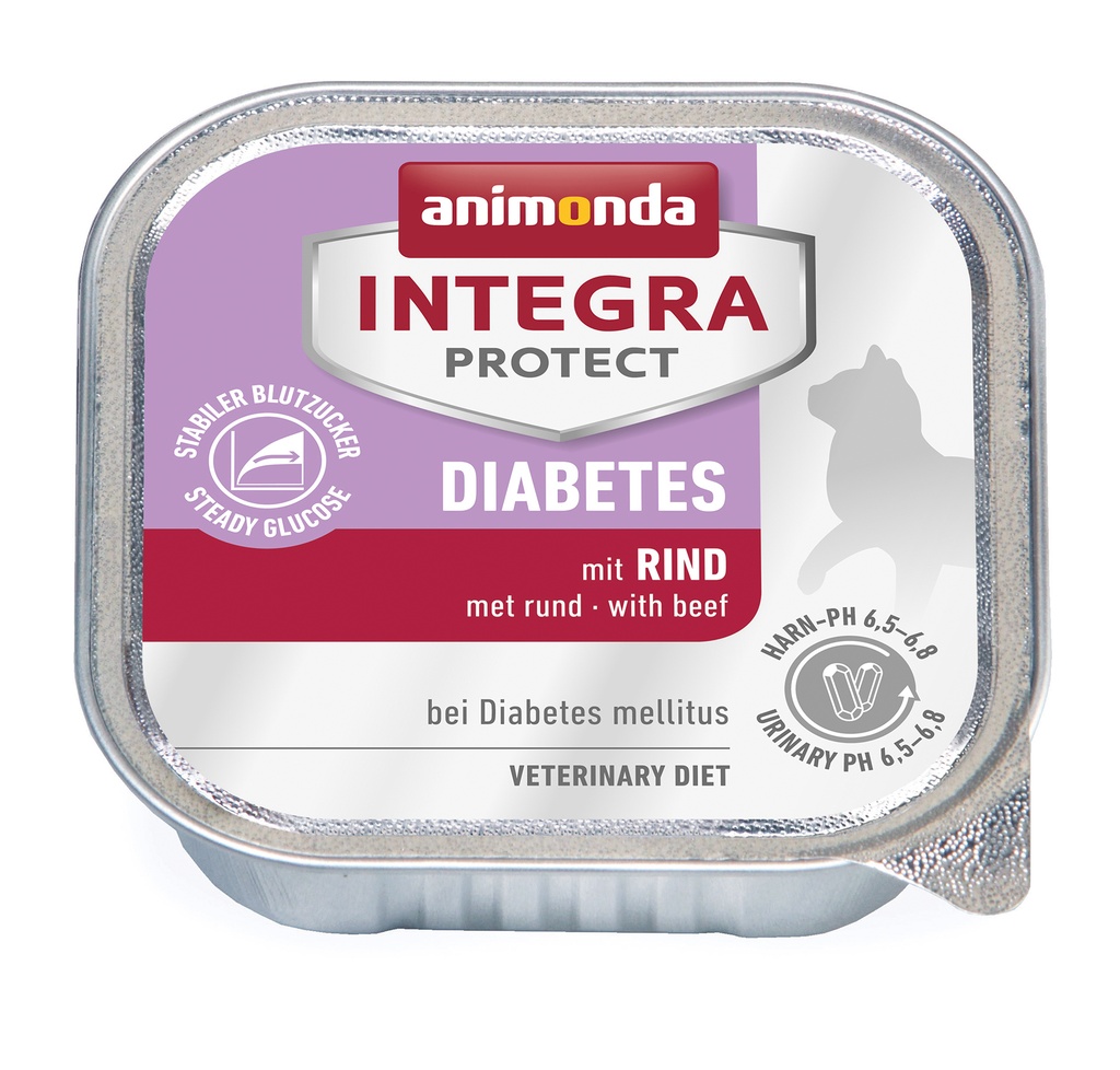 Integra Cat Diabetes Beef 16 x 100 gr.