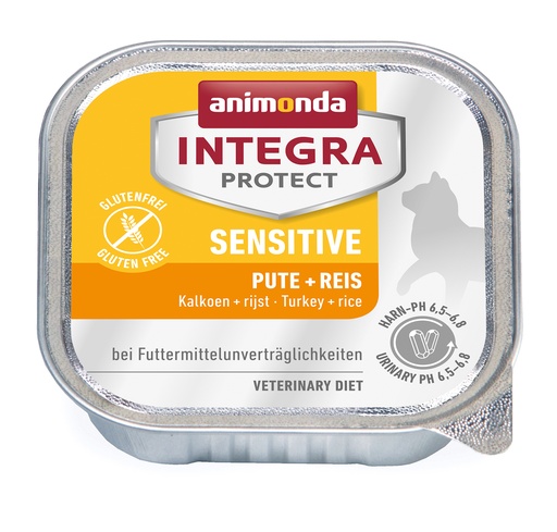 [AM86852] Integra Cat Sensitive Turkey+Rice 16 x 100 gr.