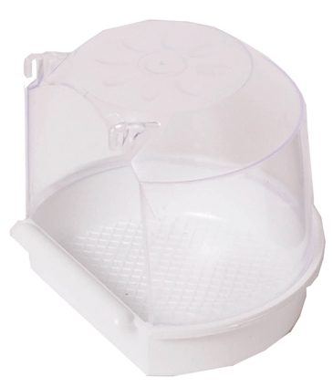 [B10203W] Badhuisje klein wit 12 x 1 st.