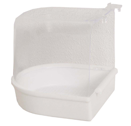 Badhuis groot wit + zitst. 12 x 1 st.