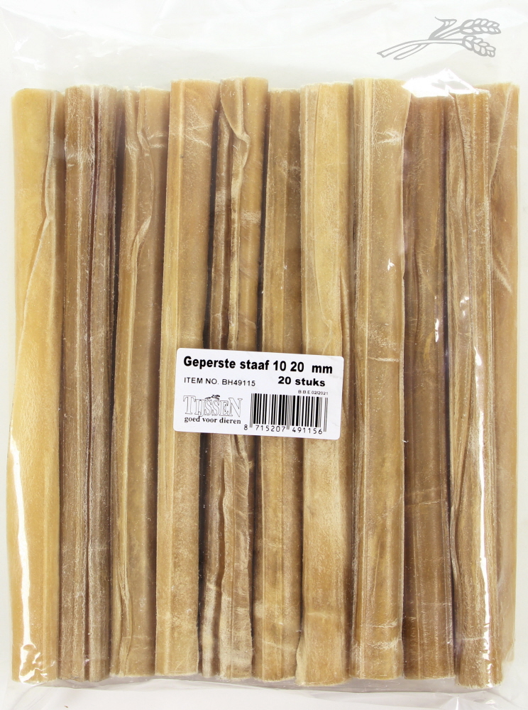 Geperste staaf 10  20 mm 20 x 1 st.
