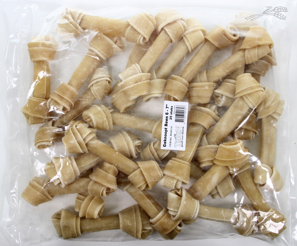 Geknoopt been 6-7 Inch 25 x 1 st.