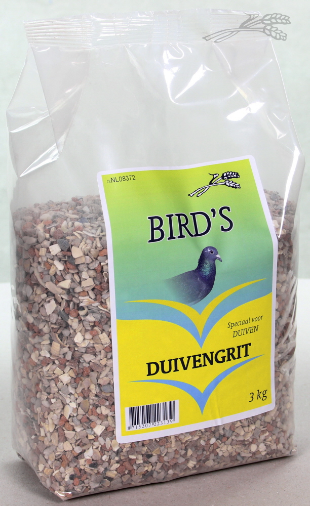 Duivengrit Gemengd 3 kg.
