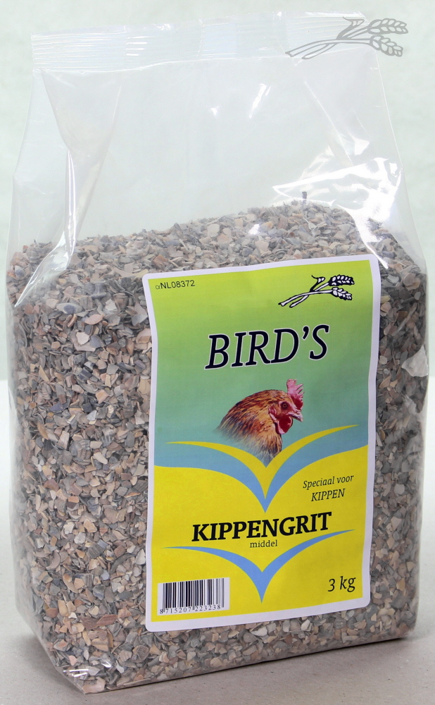 Kippengrit Middel 3 kg.