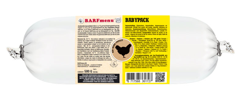 BARFmenu Babypack 10 x 500 gr.
