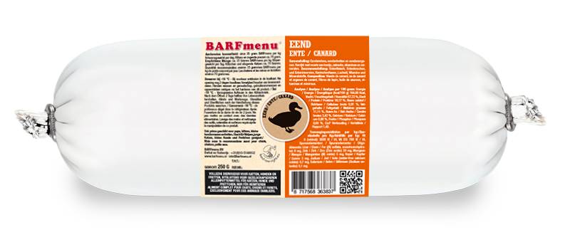 BARFmenu Kleine Hond & Kat Eend 20 x 250 gr.