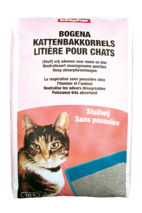 Kattenbakkorrel stuifvrij 30 ltr.