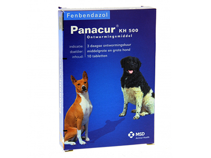 Panacur KH 500 10 tab.
