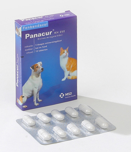 [BOT6071] Panacur KH 250 10 tab.