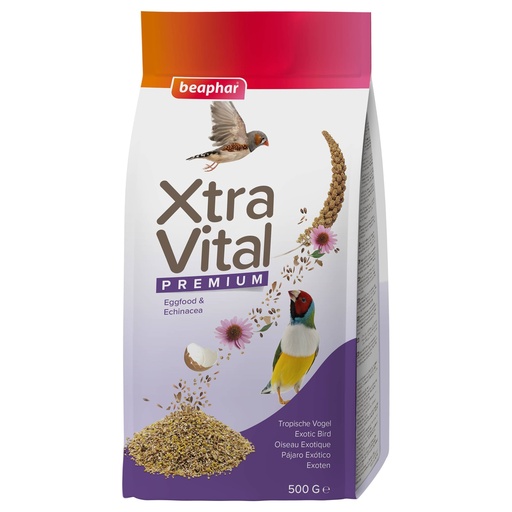 [BP1000131] Xtra Vital Trop.Vogelvoer 500 gr.