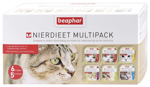 [BP11156] Beaphar Nierdieet Multipack (6 x 6 x 100 gr.)