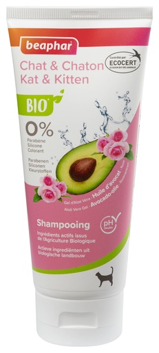[BP17374] Beaphar Bio Shampoo Tube Kat & Kitten (200 ml.)