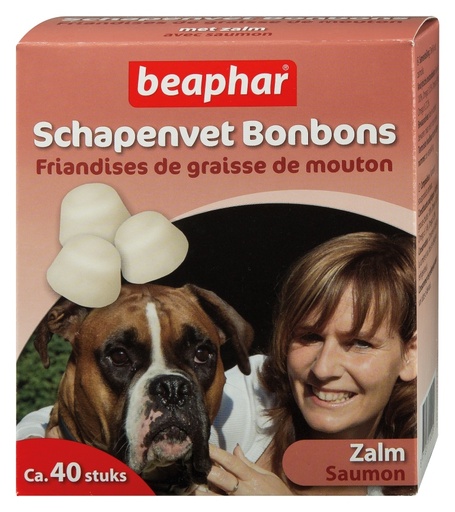 [BP61020] Schapenvet Bonbons+Zalm 245 gr.
